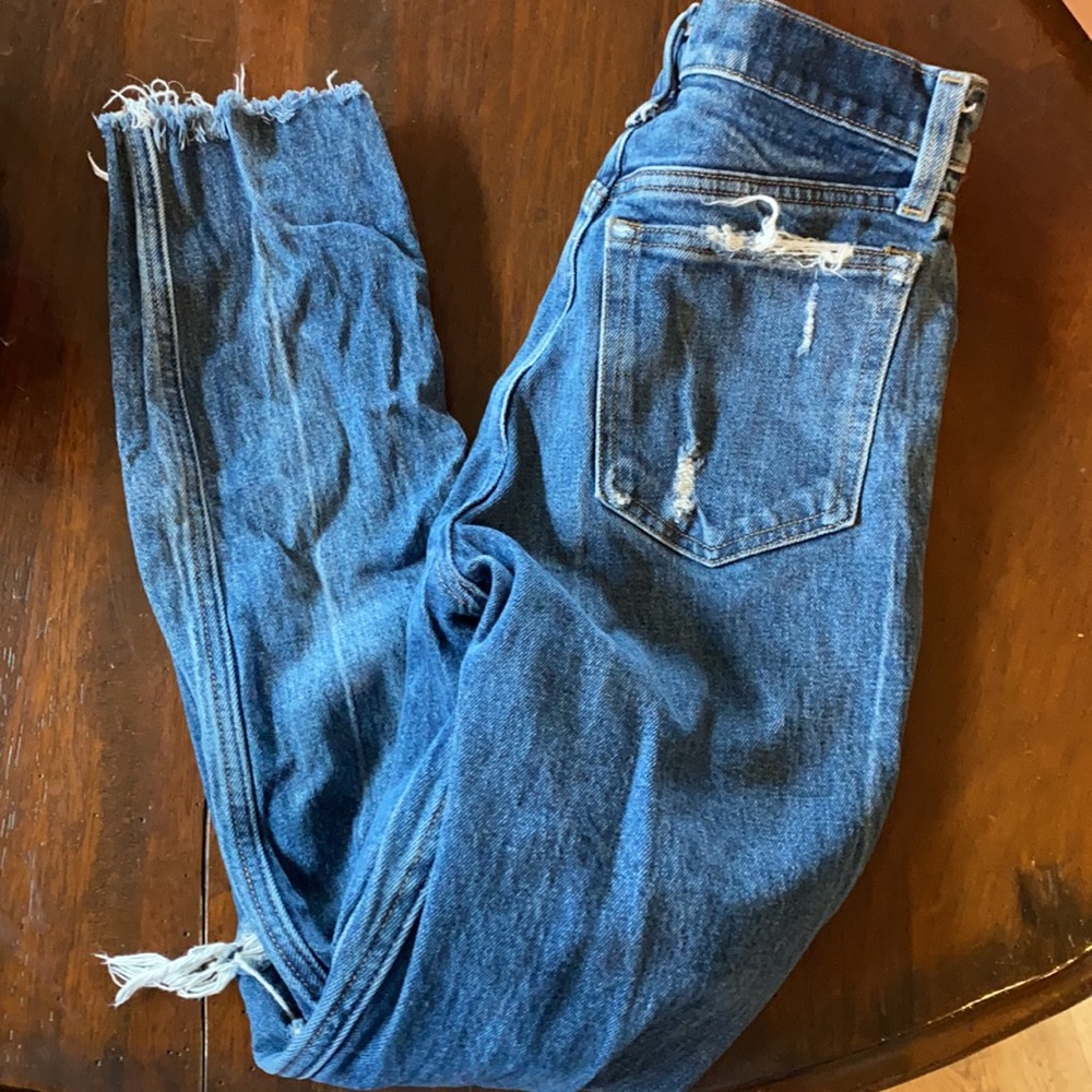 Abercrombie & Fitch mom jeans